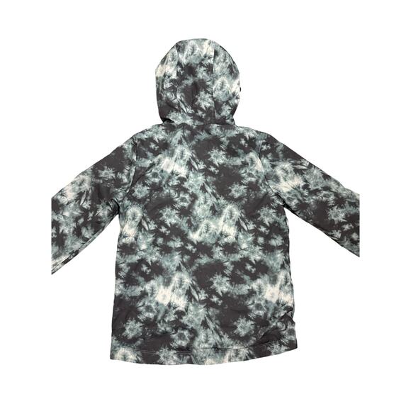 Cat & Jack Tie Dye Full Zip Up Hooded Rain Jacket Size Youth Medium 8/10 - Picture 2 of 3